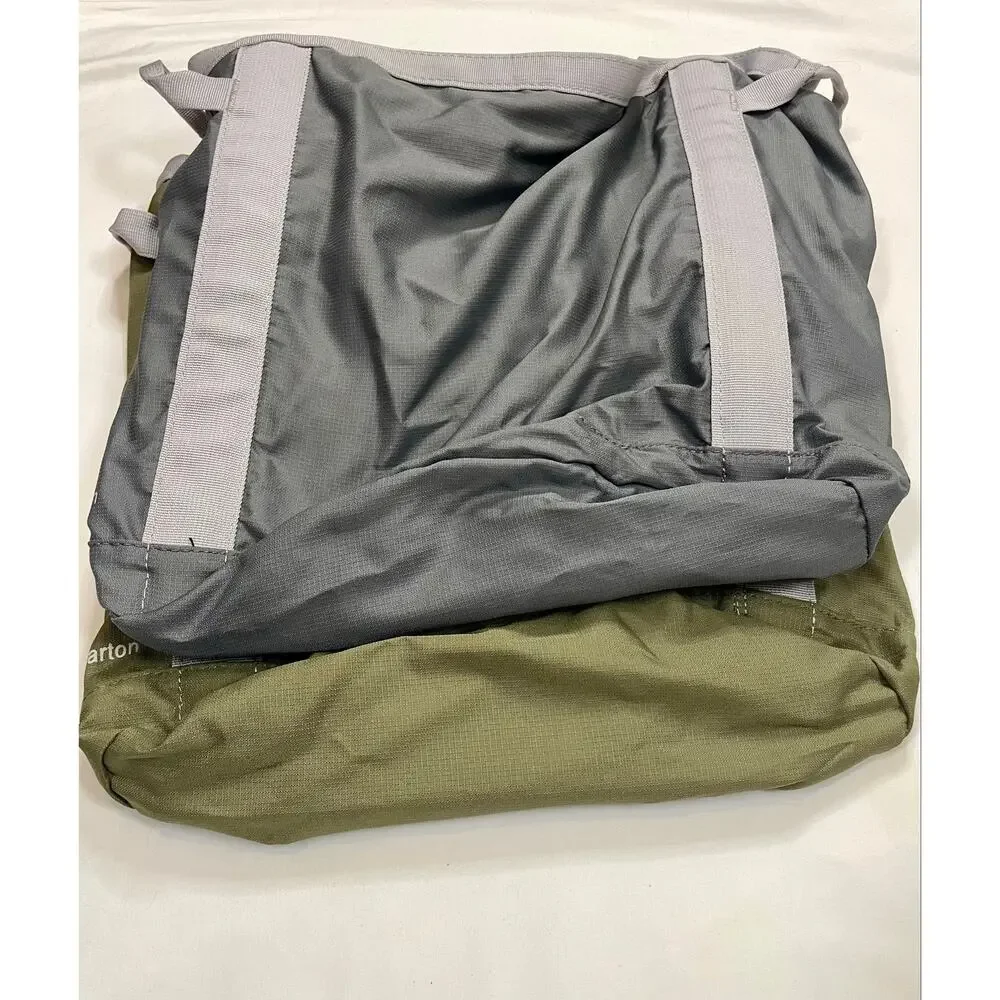 Kelty Camp Carton Storage Bag Olive & Grey Set of 2 Modular Organizing Gear